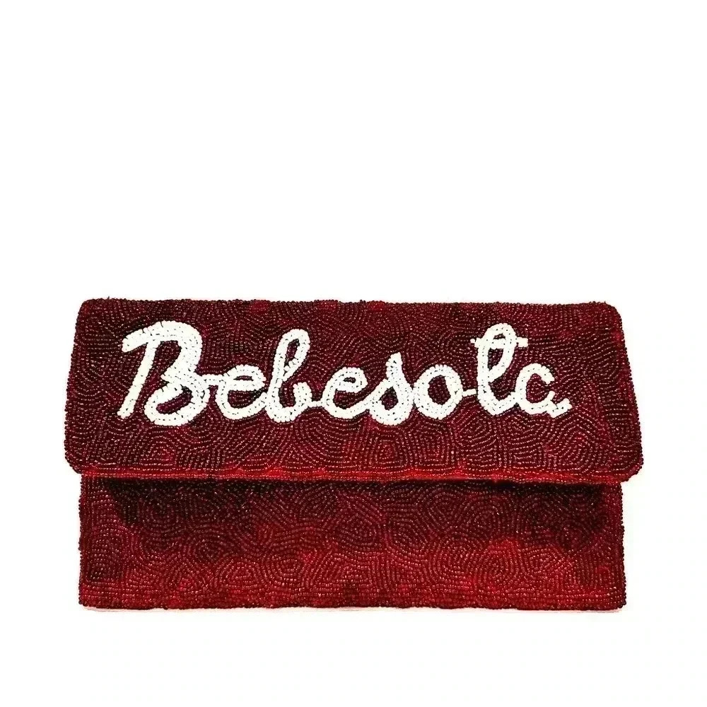 Bad Bunny Bebesota Beaded Clutch Brand New